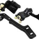 ApplianPar 3Pcs Right Side Lower Middle and Upper Sliding Door Hinge Roller for Transit 150 350 250 2015-2020