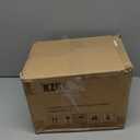 KZKR Spin Mop and Bucket Set with 2 Replaceable Microfiber Mop Pads with Self Separation Dirty and Clean Water System, Self Wringing 360 Rotating Square Mop Head for Hardwood Tile Marble Floors (Grey+Orange+White)