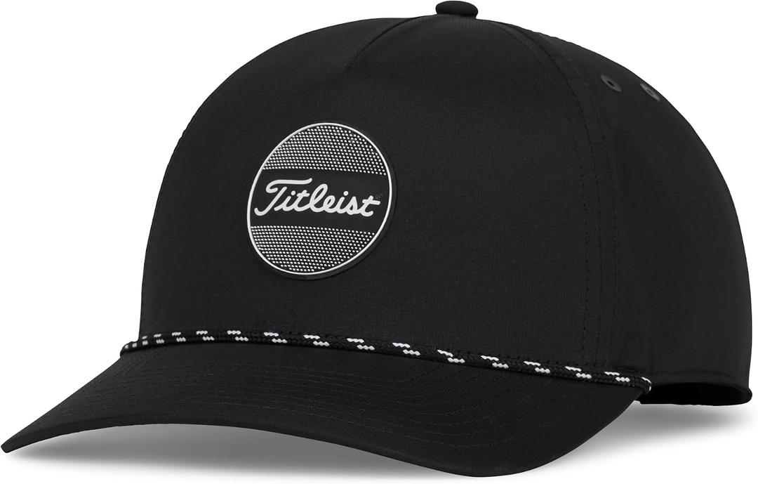 Titleist Golf Previous Season Boardwalk Rope Hat (Black) One Size