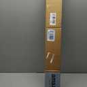 LazBlinds Cordless Cellular Shades, No Tools No Drill Blackout Honeycomb Shades Pleated Blinds for Windows, 35.5'' W x 48'' H, Silver White