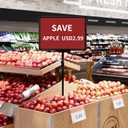 Sign Holder Stand,Sign Stand for Display,Adjustable Sign Holders For Table Top,Table Sign Holders 8.5 x 11,4 Packs, (Black, 39''height 4pcs)