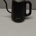 Chefman Gooseneck Electric Kettle, 0.8L Pour Over Tea Kettle for Coffee and Tea, One-Touch Operation, Boil-Dry Protection, Auto Shut-Off, Ultra-Fast Hot Water Boiler Black