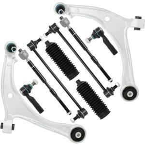 Front Lower Control Arms w/Ball Joints,Sway Bar Link Tie Rod End,Suspension Kits Compatible With 2011-2017 Honda Odyssey