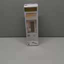 AJAZZ 100% Blackout Magnetic Door Curtain Accordion Doors Interior Folding Closet Door Curtain Invisible Applicable Bedroom Room Living Room Doorway (Cream White 42" W x 78" L) 1 Panel