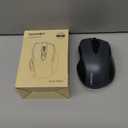 TECKNET Wireless Mouse (2.4G & BT5.0/3.0) Silent 4800 DPI Computer USB A & Bluetooth Mouse 6 Buttons, Wide Compatibility - Grey