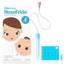Frida Baby NoseFrida SnotSucker for Baby, Nasal Aspirator for Baby, Nose Sucker Baby Nasal Aspirator for Baby, Congestion Relief with 24 Extra Hygiene Filters