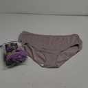 Hanes Women's Just My Size Briefs, Breathable Mesh Plus Size Brief Underwear, No-Show Panties, 5-Pack (14, Tan/Purple/Pink/Coral/Black)