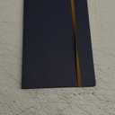IPPINKA Japanese Premium Accordion Notebook, Scrapbook, Perforated, A5, Plain, Indigo