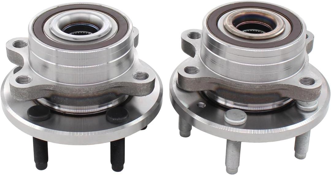 NewYall Front and Rear Wheel Hub Bearing Assembly for Ford Explorer 2011-2020 Police Interceptor Utility 2013-2020