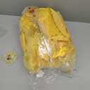 Princess Belle Dress up Costume for Girls Yellow Dresses Halloween Cosplay Birthday Outfit with Accessories (5-6 Years)