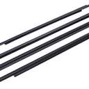 ApplianPar Front Rear Door Window Belt Moulding Trim Weatherstrip Seal Set for Mitsubishi Outlander Sport ASX RVR 2011-2020