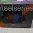 SteelSeries Arena 7 RGB Illuminated 2.1 Gaming Speakers with Powerful Bass, Subwoofer, and Bluetooth - Compatible with PC, PlayStation, Mobile - Black