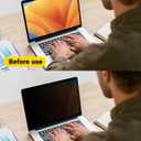 F FORITO 360 Privacy Screen Protector Compatible with MacBook Pro 13 inch (2016, 2017, 2018, 2019, 2020, 2021, 2022, M1, M2), Anti Peeping, Anti Glare and Scratch Resistant Laptop Privacy Screen