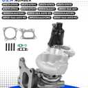 TD025 Turbocharger Kit w/Actuator and Gasket For Honda Civic 1.5L EX EX-L EX-T LX Sport Touring, Honda CR-V 2016-2021 Engine Replace 49373-07011 49373-07012 189005AAA01 18900-5AA-A011