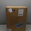 iTouchless SensorCan 50 Liter / 13 Gallon Kitchen Trash Can with Lid & Odor Filter  Motion Sensor Stainless Steel Garbage Bin for Home, Office, or Garage  Slim Oval Shape, Large Capacity Design (Light Silver, Black)