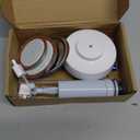 Mason Jar Vacuum Sealer and Accessory Hose Compatible with FoodSaver Vacuum Sealer Portable Hand Pump for Jars Regular & Wide Mouth and Lid, for Food Storage (White)