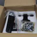 Adjustable Trailer Hitch -Drop Hitch-Tow Hitch with 2.5 inch Receiver-6inch Drop/Rise, 2" & 2-5/16" Ball Hitches for Trucks, 22,000 LBS GTW, Trailer Hitches with Anti-Theft Pin, Black