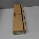 otnofok 13.2" Window Candles Battery Operated with Timer, 6h On/18h Off, LED Flickering Flame, 5000K Cool White Christmas Candle Lights for Windows, Indoor Holiday Decor, 4 Pack, Gold Holders