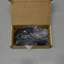 VssoPlor Wireless Mouse, 2.4G Slim Portable Computer Laptop Mouse with Nano Receiver Quiet Silent Optical Mice for Notebook, PC, Laptop, Computer-Black and Green