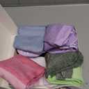 Bulinlulu Bamboo Viscose Diabetic Socks with Grippers for Men Women -6 Pairs Non Binding Ankle Slipper Socks Size 6-9 9-12 (Medium, Purple/Green/Orange Red/Pale Purple/Black/White)