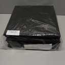 Large Cork Board Felt Wall Tiles, 47"x35" 12 Pack Felt Bulletin Board Pin Board with 48 Safe Removable Adhesive Tabs, 60 Push Pins, Alternative Cork Board for Walls Home Office (Black)