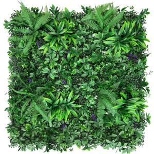 20"x20" (24 Pieces) Artificial Boxwood Green Wall Hedge Panels