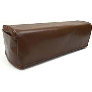 Ntomtuex PU Leather Armrest Covers for Sofa Chair Armchair Slipcovers Set of 2 with Pockets - Waterproof, Stretch, Non-Slip Furniture Protectors for Couches & Recliners, Chocolate