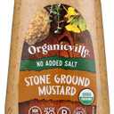 ORGANICVILLE Organic Salt Free Mustard, 12 OZ