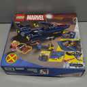 LEGO Marvel X-Men X-Jet Toy - Building Toy from X-Men '97 for Boys & Girls, Ages 8+ - Model Kit for Display and Play with 4 Minifigures - Gift Idea for Marvel Fans - 76281