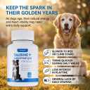 Taurine for Dogs with CoQ10, Heart Support, Beef Flavor, 120 Count