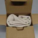 MIULEE Decorative Linen Pillow Covers 20x20 Inch Natural Beige Boho Farmhouse Neutral Couch Throw Pillows for Bed Pack of 2 Accent Modern Pillowcase Sofa Livingroom Home Decor