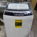 BLACK+DECKER 3.0 Cu. Ft. Portable Washer, 26.5 lb. Capacity Washing Machine, 6 Cycles, Quick Connect Sink Adapter and Drain Hose Included, Transparent Lid & LED Display, BPW30MW, White