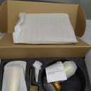 Shower Faucet Set, Gold Tub Shower Faucet with All-Metal 8-Inch Rainfall Showerhead and Bathtub Spout, Single-Handle Tub Shower-Trim Kit with Valve, Brushed Gold