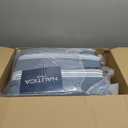 Nautica - Twin/Twin XL Comforter Set, Soft & Reversible Cotton Bed Set for Year Round Comfort, 2 Piece Striped Bedding with Matching Pillowcase (Craver Navy)