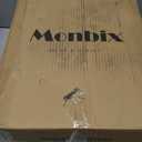 Monbix Queen Comforter Set - 7 Pieces Beige Bed in a Bag Queen Bedding Sets with Comforters, All Seasons Comforter Bed Set with Sheets, Pillowcases & Shams (Queen(90"X90"))