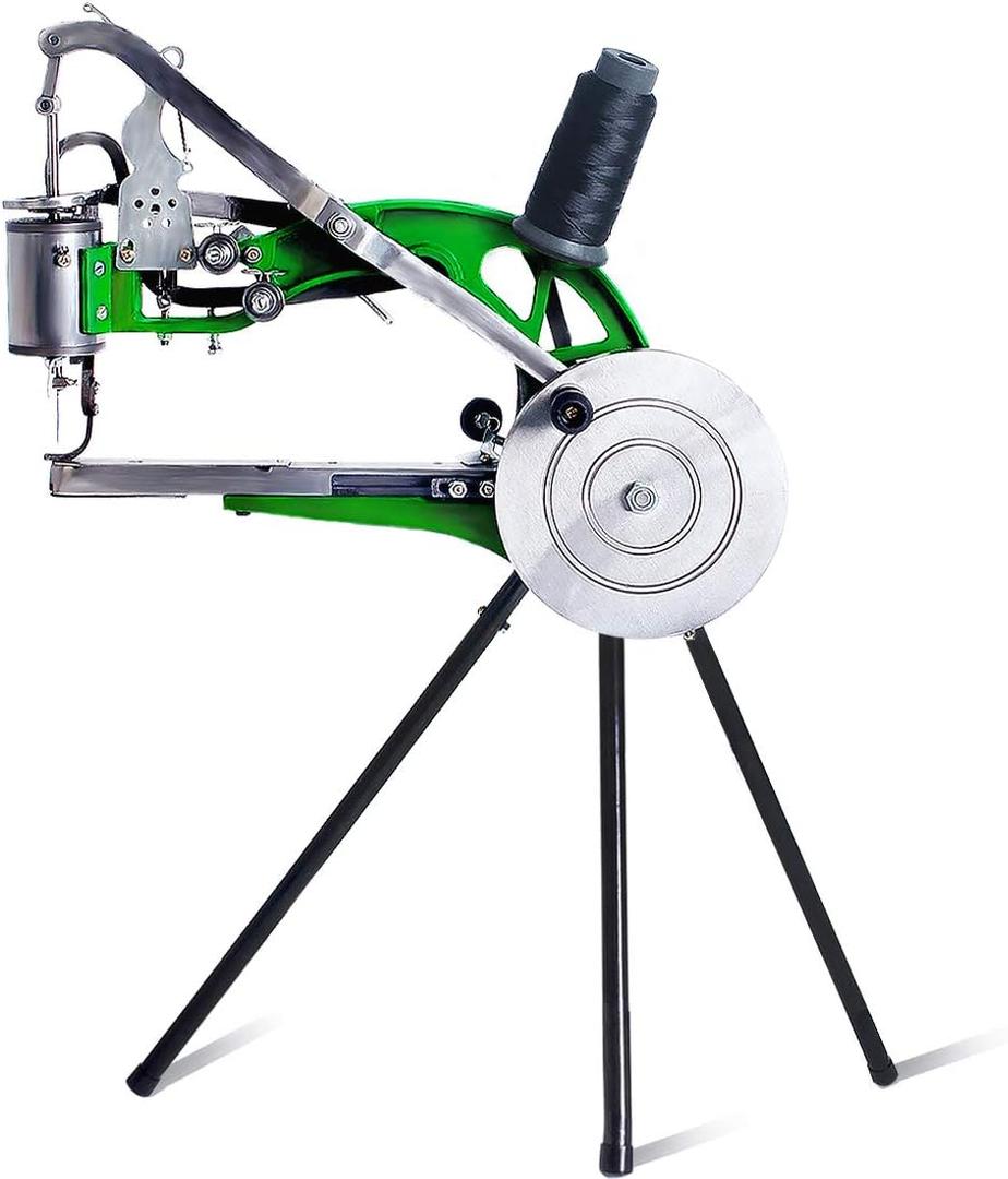 Manual Leather Sewing Machine Hand Shoe Cobbler Stitching Repair Mending Machine Patcher Dual Cotton Nylon Line Sewing Machine