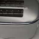 Topzee Toaster 2 Slice, Wide Slot for Toasting Bagel Muffin Waffle Gluten Free Breads, 7 Shade Settings, Defrost & Reheat, Stainless Steel, Easy Clean, White