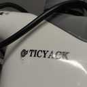 TICYACK Handheld Steam Cleaner, Steam Cleaner with 16 PCS Accessory & Safety Lock, 500ML Capacity, Multi-Surface Deep Cleaning for Home, Car, Bathroom, Grout, Floor, Window (White)