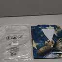 Men St Patricks Day Shirts,Leprechaun Shamrock Button Down Shirts,Hawaiian Shirt for Holiday Mardi Gras, Size M