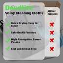 Shiny Bath Wipes Shower Cleaning Cloths, Premium Car Drying Towel | Ultra Absorbent Twisted-Loop Design| Microfiber Towel for Car, Shower Cabin, Household (15.75*23.62 INCH, 2pack)