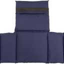 Pressure Reducing Chair Cushion  Comfort Cushion Seat Pad for Wheelchair, Arm Chair, Patio Chair  Machine Wash Polyester/Cotton  Navy Blue