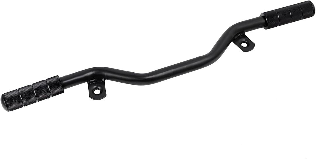 Mokuo Motorcycle Highway Extend Footrest Bar in Heavy Iron Material Come with Foot Peg,Compatible with Yamaha Zuma 2015-2021,Black Color