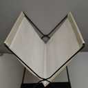 Floor Magazine Rack with Fabric Lining, Modern Metal Magazine Holder and Book Basket, Freestanding Decorative Magazine Stand for Living Room or Bedroom