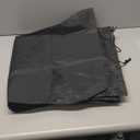 Chengu Jumbo Rug Storage Bag Large Nylon Dustproof Drawstring Space Saver Bags Black Reusable Nylon Cloth Carpet Cover 130 x 24 Inch Storage Pouch for Rug(1 Piece)