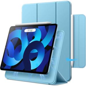 JETech Magnetic Case for iPad Air 11-Inch M4/M3/M2 (2026/2025/2024), iPad Air 5/4 (2022/2020 5th/4th 10.9-Inch), iPad Pro 11 (2018), Magnetic Attachment, Slim Tablet Cover (Blue)