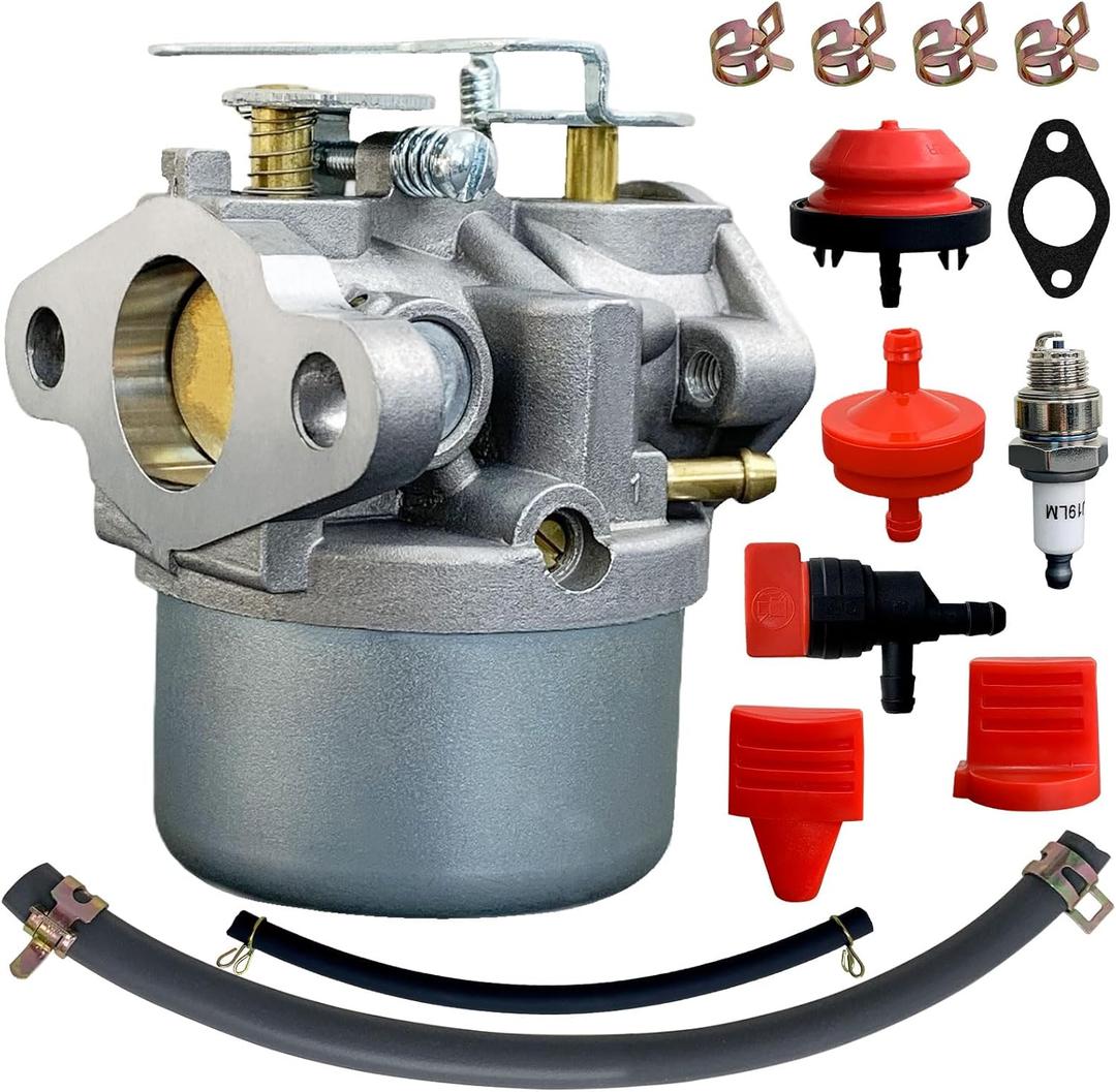 Ruixing OEM 640084B Carburetor for Tecumseh 5HP 6HP 640084B MTD 632107A 632107 640084 640084A Ariens ST524 ST504 Toro 521 524 Snowthrower 38040 Craftsman Snow Blower HSSK40 HSSK50 HS50 LH195SA