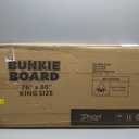 Bunkie Board King 10mm (76" x 80") Grey Under Mattress Support, Anti-Sag & Noise-Free, Breathable Low Profile Bed Board for Metal Frame