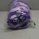 Sleeping Bags for Adults and Kids Backpacking Camping Sleeping Bags for Girls and Boys Lightweight Waterproof Cold/Warm Sleeping Bag for All Season (Single -31.5x90.5, Purple Camo)