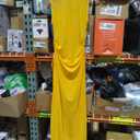 Beachwear Summer Dress Mustard Yellow With Knotted Side Split Cover Up One Size M