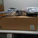 Headlight Assembly for Hyundai Elantra 2011-2013 (All Bulbs Included), Passenger & Driver Side Halogen Headlamp with Clear Lens Black Housing Amber Reflector, 1 Pair, 92101-3y000 HY2503161